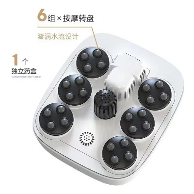 电动智能泡脚桶 全自动脚底加热恒温按摩泡脚盆家用足浴电器批发图2