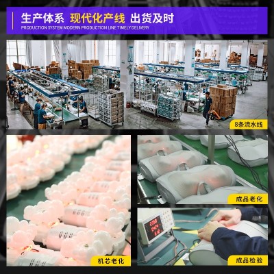 颈椎按摩枕颈部按摩仪多功能腰椎背电动车载家用颈椎枕肩颈按摩器图2