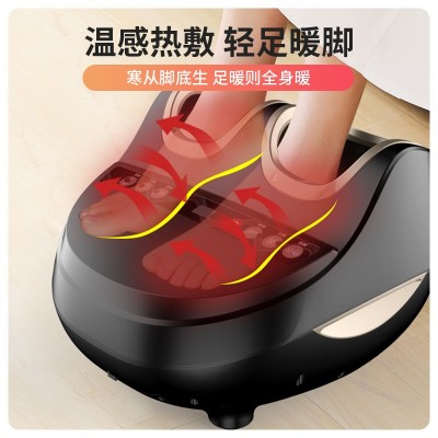 批发定制智能全自电动脚底足部揉捏加热气囊按摩仪器家用疗机加工图2