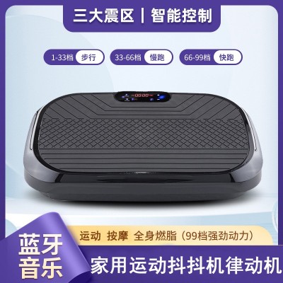 抖音甩脂机抖抖机燃脂懒人运动减肥家用健身器材蓝牙按摩器厂家图3