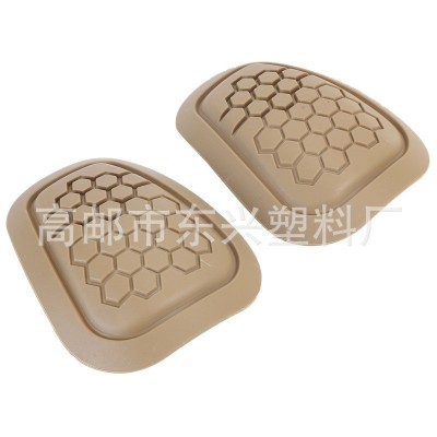 塑料护膝配件 运动护具壳 TPR/TPE 塑料壳加工生产10个图3