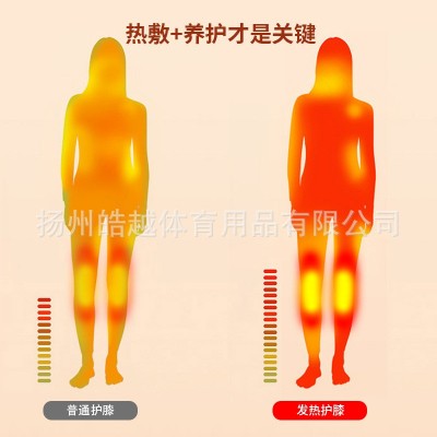 厂家直销加绒加厚护膝老寒腿关节保护护腿男女通用秋冬加护保暖图2