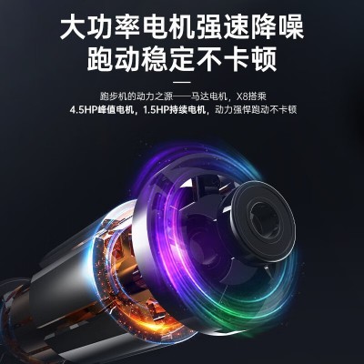立久佳X8多功能商用跑步机折叠运动户外大型电动健身器材室内家用  2台图3