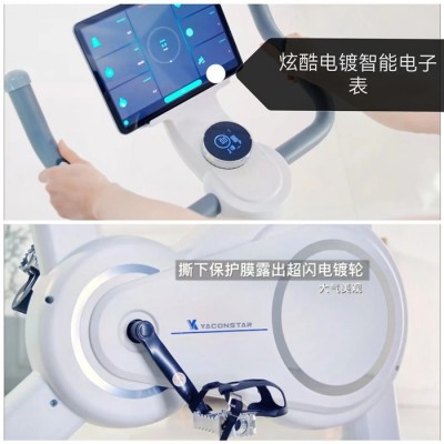 爆款飞梭磁控静音全包可充电智能十档阻力调节健身器材炫酷动感单  1台图3