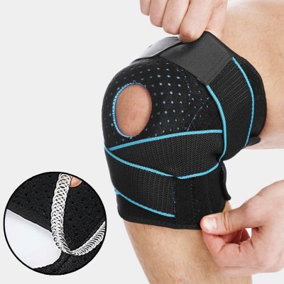 Kneepads户外运动加压护膝 骑行篮球透气轻薄护膝盖 护具厂家批发图4