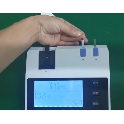 批发中生康四高检测仪血糖尿酸血脂血压测试仪一体机总胆固醇图2