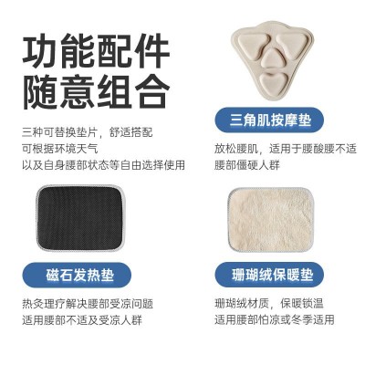 护腰带夏季腰间盘突出运动健身透气护腰神器腰部支撑固定腰 围腰托图2