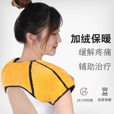 护肩颈椎坎肩睡觉保暖肩膀春秋男女护肩部冬季加绒加厚厂家代发图2