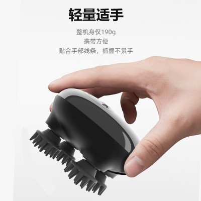跨境热销电动头部按摩器便携式解压头皮按摩仪防水EMS头部按摩仪图3