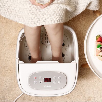 蓓慈小白BZ308系列足浴器泡脚桶按摩加热洗脚盆家用过小腿图3