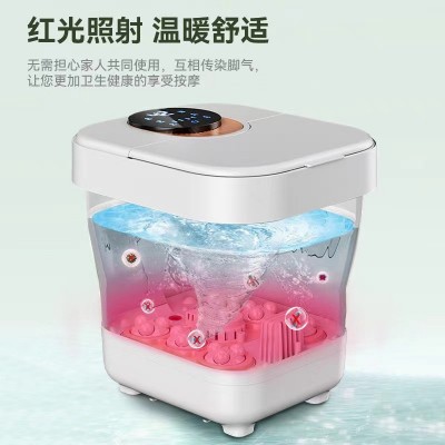 美菱折叠泡脚桶便携式加热电动足浴桶足浴盆批发节日商务礼品礼物图4