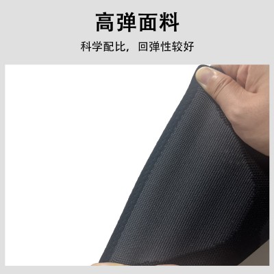 薄款透气针织护膝跑步篮球运动防滑护膝男士骑行款护膝图2