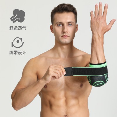 绑带护肘 户外男女运动骑行篮球运动 针织绷带加压 护具批发图2