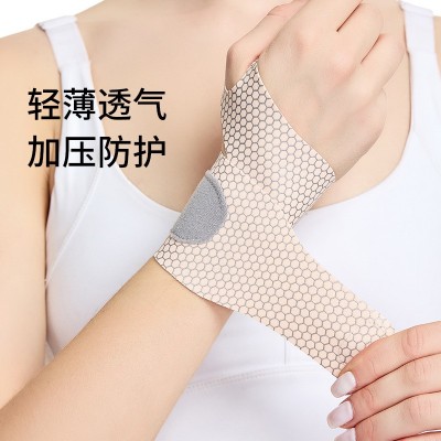 夏季透气超薄腱鞘护手腕关节固定键盘手瑜伽扭伤防护运动护手腕套图1