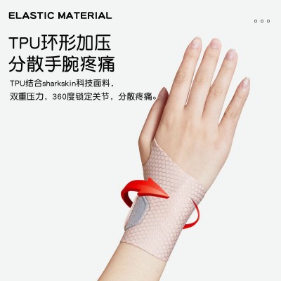 运动护腕扭伤夏季薄款女腱鞘护腕带腕关节羽毛球网球瑜伽用品批发图3