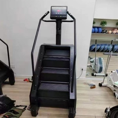 商用楼梯机有氧攀爬机登山机健身房爬楼机台阶机爬行机风阻划船器图4