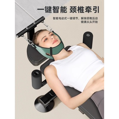 智能电动增高长高神器拉腿拉伸器健身家用颈椎腰椎牵引倒挂倒立机图3