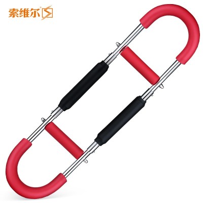 多功能臂力器U型锻炼胸肌训练健身器材家用男腕力器可调节臂力棒