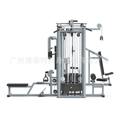 八站位多功能训练器 多人站大型健身器材 八人站综合健身器械厂家图3