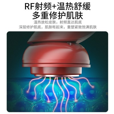 新款美容仪器家用脸部法令纹按摩洁面提拉紧致面淡化皱纹部导入仪图3