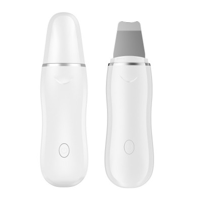 家用洁面铲皮机美白超声波黑头铲美容仪器器脸部清洁去粉刺铲皮机图6