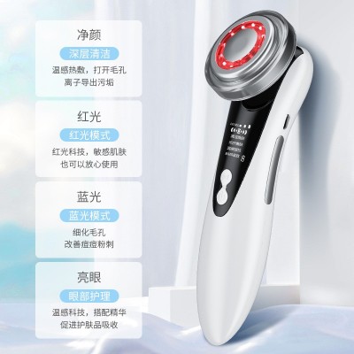 嫩肤导入仪脸部美容仪器家用脸部按摩洁面提拉紧致面部美容导入仪图2
