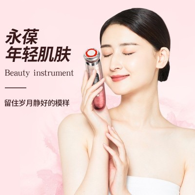 新款射频仪彩光温热嫩肤导入仪EMS微电流超声波脸部震动美容仪图4