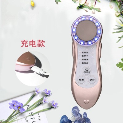 彩光导入仪超声波美容仪面部导出洗脸仪洁面仪家用脸部按摩器图3