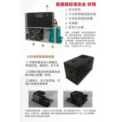拉杆无创洗眉机黑科技光感洗纹身祛斑点阵皮秒机大功率美容院专用图3