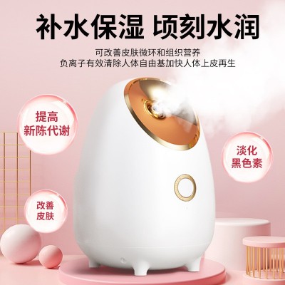 外贸脸部热喷雾器美容仪热喷蒸脸仪家用补水仪加湿雾化机蒸脸器图3