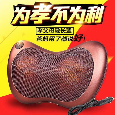 厂家直供车载颈椎按摩器电动智能按摩枕头颈部肩颈家用靠枕图3