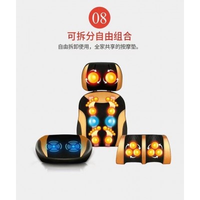 颈椎按摩器仪多功能家用电动全身按摩靠垫颈部背腰部揉捏按摩椅垫图3