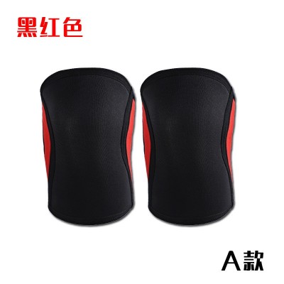 工厂直销加厚SCR潜水料7mm大力士护膝深蹲举重运动护膝氯丁橡胶图3