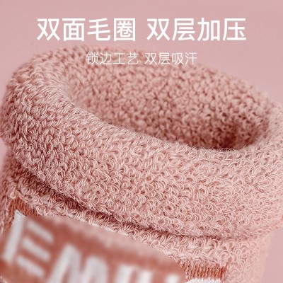 女款运动护腕双层加压高弹护具批发户外健身吸汗透气手腕保护套图2