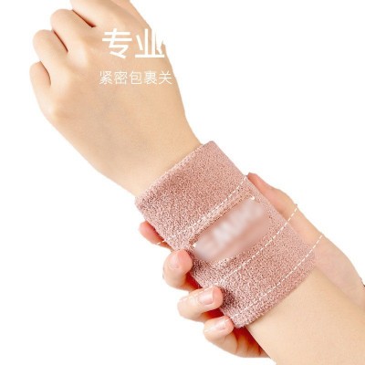 女款运动护腕双层加压高弹护具批发户外健身吸汗透气手腕保护套图5
