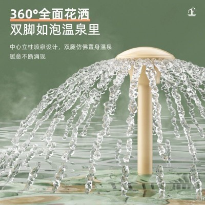 美菱智能泡脚桶专用全自动加热恒温家用养生足浴洗脚盆按摩过小腿图2