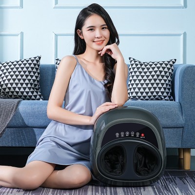 跨境足疗机全自动足底按摩器脚部气囊包裹按摩脚底滚轮加热美足宝图3