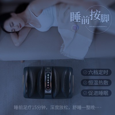 全自动足部按摩器足疗机脚底揉捏热敷家用多功能按摩仪美腿机图2