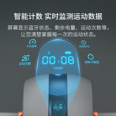 计数健腹轮巨型轮家用静音腹肌健身器材男女士腹肌轮自动回弹滚轮图2