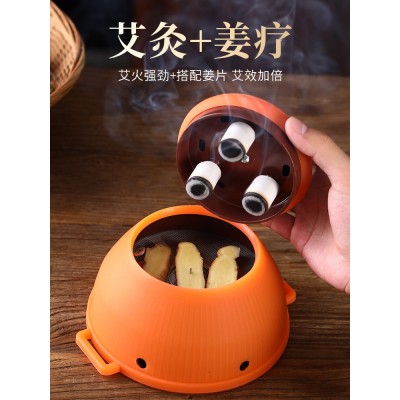 绿莹艾草宫廷灸艾灸盒 家用艾灸盒 胸腹部灸盒 全身艾灸 抖音同款图3