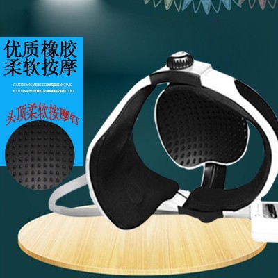 电动头部按摩器气压头部脑部按摩仪头皮按摩头盔音乐按摩帽头疗机图4