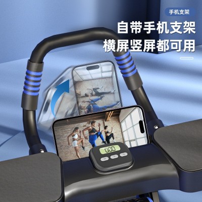 健腹轮自动回弹收腹腹肌新款肘撑式平板支撑男士练神器健身卷腹滚图2