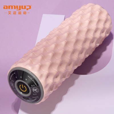 电动泡沫轴肌肉放松器美腿琅琊按摩棒滚轴运动健身器材震动瑜伽柱图4