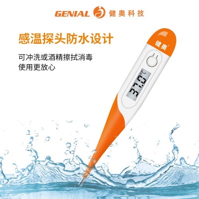 温度计现货批发 中英文数字式智能软头硬头测温计 电子温度计厂家图2