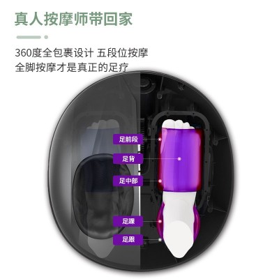 厂家批发足底按摩器足疗机家用足部按摩全包裹加热气囊腿部图4