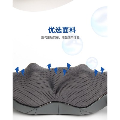 电动颈椎颈部脖子推拿加热按摩器肩颈肩膀背部腰部揉捏按摩披肩图3