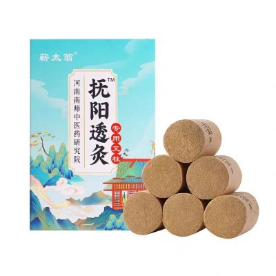 扶阳透灸仪专用艾柱4*5CM明火无烟艾灸30：1院用艾灸仪陈年艾柱图5