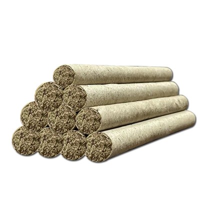 高品质冷加工纯正石碾绒通用散装艾条艾灸条艾柱代发批发1.8厘米图4