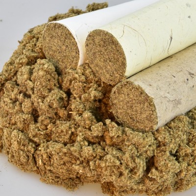 艾条艾叶纸三年陈直径1.8-8.0cm粗艾灸条艾灸柱蕲艾源头厂家艾条图2