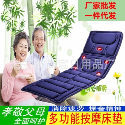全身电动功能齐全加热9组红灯按摩床垫背部腰部气囊牵引图2